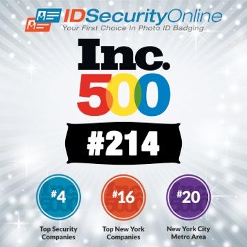 IDSecurityOnline.com Ranks #214 on the 2014 Inc. 500 list with Three-Year Growth of 2,093%